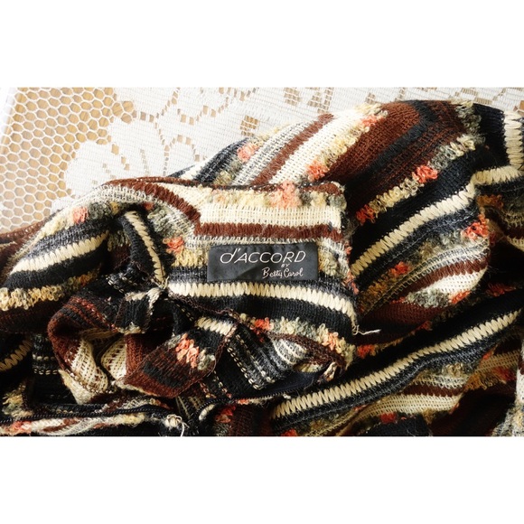 Vtg 60s D'Accord Betty Carol Sweater Dress XS/S - Picture 4 of 5